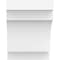 Ekena Millwork Standard Mediterranean Architectural Grade PVC Rafter Tail, 6"W x 8"H X 12"L RFTP06X08X12MED - alternate 3